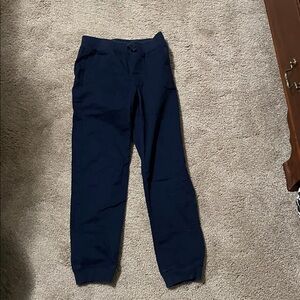 Janie and Jack Navy Drawstring Joggers